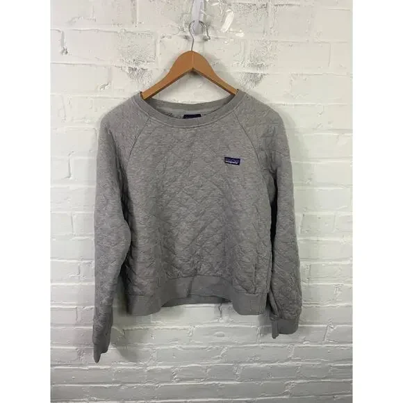 Patagonia Gray Quilted Sweatshirt - Picture 2 of 5